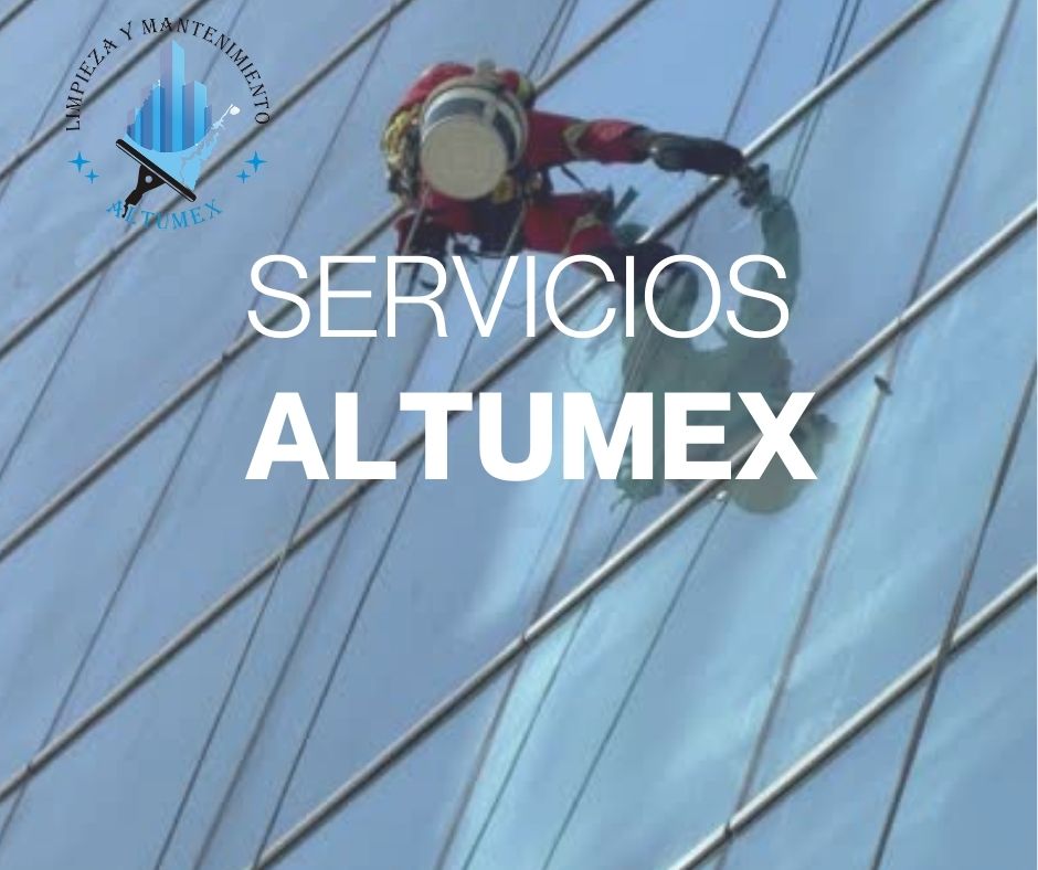 Limpieza de vidrios en altura CDMX